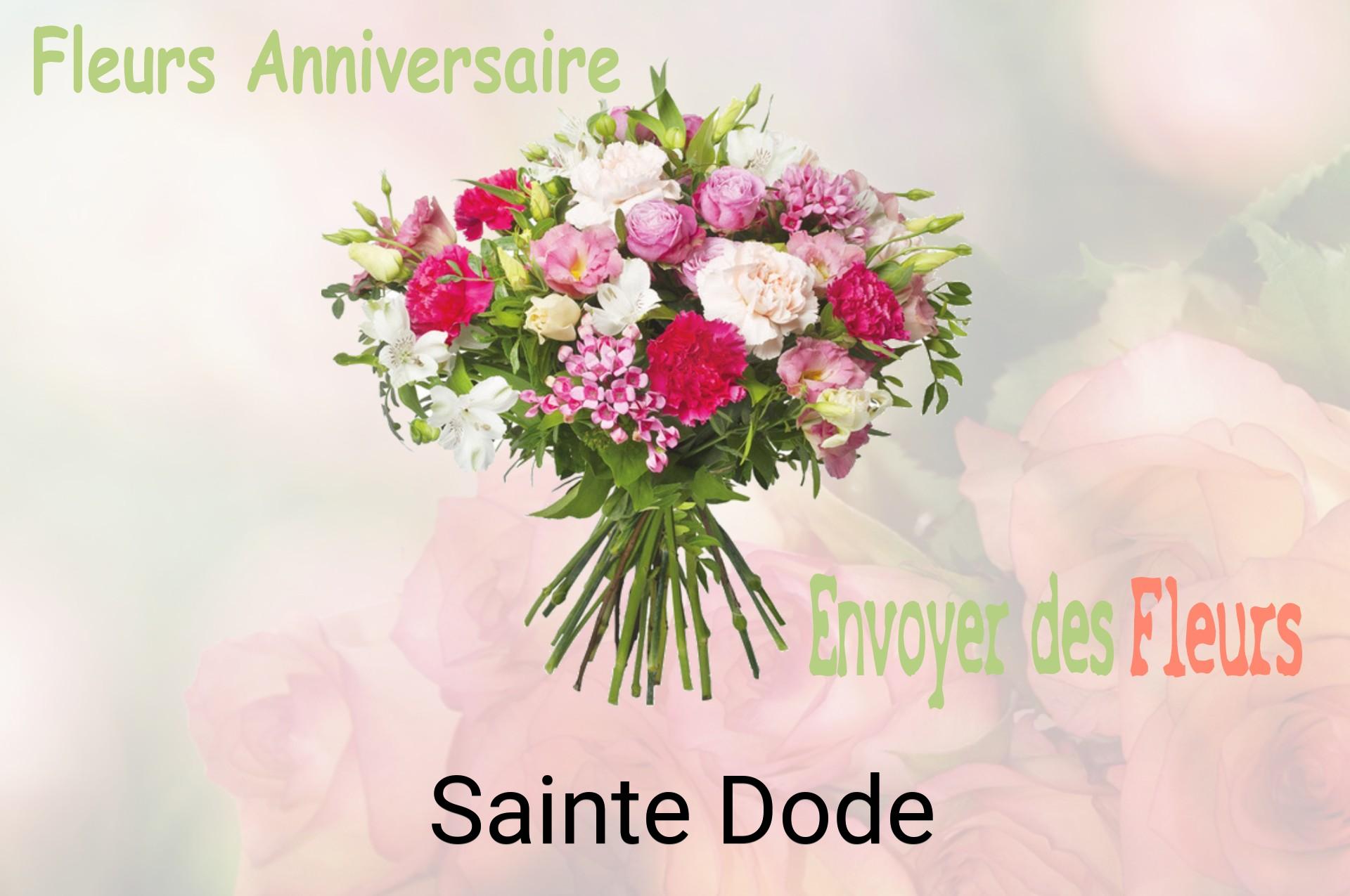 Bouquet de fleurs d’anniversaire livré à Sainte-Dode