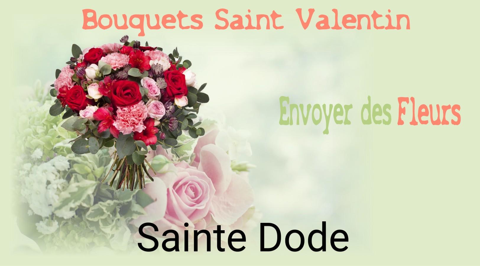 Roses de Saint-Valentin livrées à Sainte-Dode